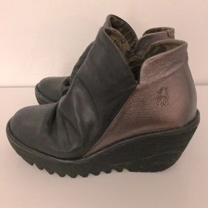 Fly London Yip Wedge Bootie